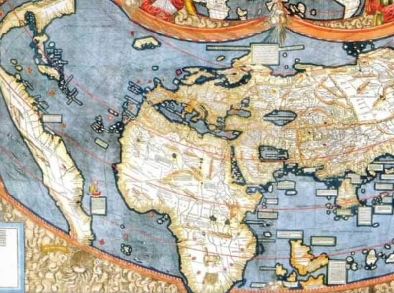älteste Karte Amerikas Waldseemüller
